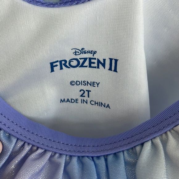 Disney Frozen 3 piece swim wear 2T - Picture 7 of 9